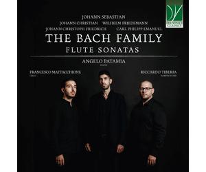 Angelo Patamia CD Flûte Sonata The Bach Family