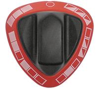 Angelo Po Levier pour Salamandre 60SME Ø 84 mm 7 vitesses pour axe Ø 6 x 4,6 mm avec dispositif de démontage en haut Rouge