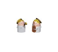 Guitariste & Trumpeter Figurines en porcelaine AMGI26SET 1 Alessi - 8003299966806