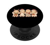Angels Enfants Garçons Filles Anges de Noël PopSockets PopGrip Adhésif