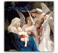 Angels - Engel 2026 - 16-Monatskalender: Original The Gifted Stationery Co. Ltd [Mehrsprachig] [Kalender]