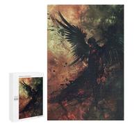 Angels Ethereal Descent - Puzzle-Image en Bois, 1000 PCS, Activité D’Hiver pour Adultes - pour Les Passionnés Qui Aiment Les Détails