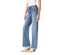 Angels Forever Young Women's 360 Sculpt Mid-Rise Wide Leg Jeans, Bedford, 14