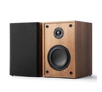 Angels Horn Enceintes Bibliothèque Actives Bluetooth, Hi-FI 60 W RMS | Haut-parleurs 2 voies de 4", 30Hz-20kHz, télécommande, entrée auxiliaire, Bluetooth et boîtier en MDF
