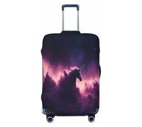 Angels in The Polar Night Housse de protection anti-rayures pour bagage de 45,7 à 81,3 cm, Noir , XL