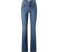 ANGELS Jean Bootcut Leni avec coupe bootcut avec étiquettes appliquées pour femme, Bleu moyen., W36