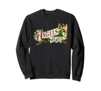 Angels We Have Heard on High Victorian Christmas Chants Musique Sweatshirt