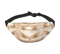Angel's Wings Grand sac banane tendance pour voyage, décontracté, convient pour le sport, la course à pied, le cyclisme, les voyages, la pêche