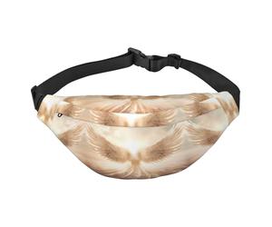 Angel's Wings Grand sac banane tendance pour voyage, décontracté, convient pour le sport, la course à pied, le cyclisme, les voyages, la pêche