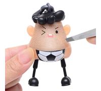 Angel's Wonderland Soccer Blackhead Fidget Toy,Jouets Anti-Stress pour Anxiété Thérapie des Mains Sensory Fidget Jouets relaxants Le TDAH Soulager Le Stress et réduire l'anxiété-Cadeaux de Noël pour