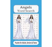 Angels Word Search Puzzle: Easy to Read Puzzle About Angelic Beings, Miracles, and Healing |6x9 inches 110 pages | 50+ puzzle ... Gift for Holidays, Vacations, Wait Times and more.