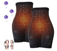 Angelslim Negative Oxygen ION Fat Burning Tummy Control & Bodysuit, Eleysty Ionic Fiber Fat Burning Tummy (M,Black*2)