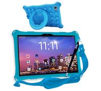 AngelTech Tablette Tactile pour Enfants XL Pro II - 10'' HD - 4+3Go RAM - 64+128Go ROM - Octa 8 Core (Bleu)