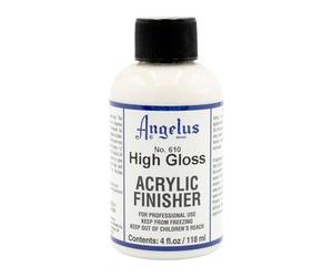 Angelus Brand Acrylic Finisher, High Gloss No. 610, 4 ounce bottle (610-04-000)