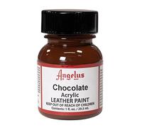 Angelus Brand Peinture acrylique pour le cuir Blanc 29,6 ml - - chocolat, 28g