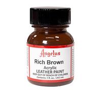 Angelus Leather - Peinture - peinture acrylique - brun riche - 29.5 ml
