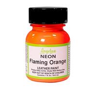 Angelus Leather Paint 1 oz Neon Flame Orange