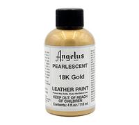 Angelus Leather Paint 4 oz Pearl 18K Gold