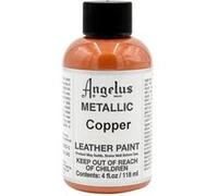 Angelus Metallic Leather - Peinture - peinture acrylique - cuivre - 118 ml