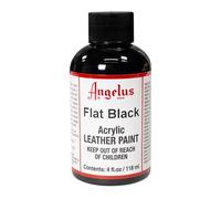 Angelus Peinture acrylique 118 ml (noir plat)
