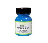 Angelus Peinture Acrylique Cuir 29,5 ml , Bleu néon bahama., 29,5ml