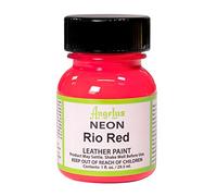 Angelus Peinture Acrylique Cuir 29,5 ml , Rouge fluo., 29,5ml