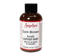 Angelus Peinture acrylique pour cuir 113g marron foncé