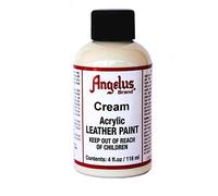 Angelus Peinture acrylique pour cuir 118 ml / 4 oz (Crème / Crème)