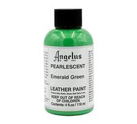 Angelus Leather Paint 4 oz Pearl Emerld Green