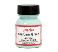 Angelus Peinture acrylique pour cuir pour sac à main, cuir, vinyle, 30 ml, vert écume de mer