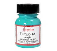 Angelus Peinture Acrylique pour Le Cuir, Turquoise, 1 Oz Standard