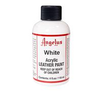 Angelus Revêtement en acrylique pour cuir 118 ml - blanc - Weiß,