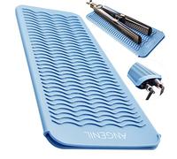 ANGENIL Pochette en Silicone Résistant à la Chaleur Pour Lisseurs à Cheveux en Céramique de Titane Fer Plat, Bigoudi, Pinces à Baguette en Fer à Friser, Beach Waves Cadeaux Pour Femmes