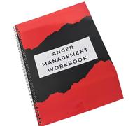 Anger Analysis Journal de régulation émotionnelle avec pages interactives et modèles pour une meilleure compréhension de la gestion du stress au travail