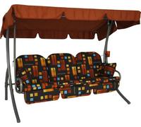 Angerer 326/360/11 Balancelle Ibiza (3 Places) Design Afrique
