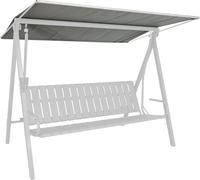 Angerer Auvent pour balancelle draltex 210 x 145 x 1 cm Gris Clair