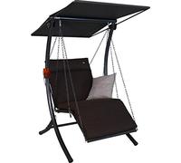 Angerer Balancelle 1 Place Swing Smart Coffee Marron