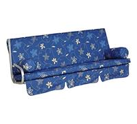 Angerer Coussin balancelle Trend 3 Places, Design Corfou Bleu (sans balancelle)