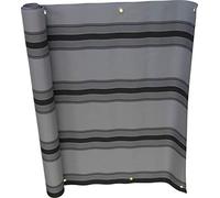 Angerer Freizeitmöbel GmbH Toile de Balcon Exclusive (90 cm de Haut, Longueur : 6 m, Gris/Noir)