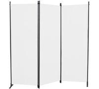 Angerer Paravent 3 pièces PE résistant, Blanc, 165 x 2 x 165 cm, 630/006/05
