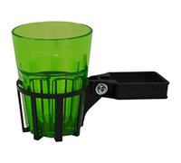 Angerer Porte-Boisson pour balancelle avec Tube carré Gris, gobelet Vert