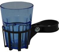 Angerer Porte-Boisson pour balancelle Gris, gobelet Bleu