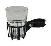 Angerer Porte-Boisson pour balancelle Gris, gobelet Transparent