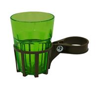 Angerer Porte-Boisson pour balancelle Mocca, gobelet Vert