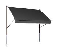 ANGERER Store banne à fixer (gris foncé, 300 cm breit)