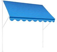 Angerer Store banne à Serrage Exclusif avec manivelle, terrasse/Balcon, Montage Facile sans perçage, fabriqué en Allemagne, Tissu de Haute qualité, résistant aux UV, réglable en Hauteur, imperméable