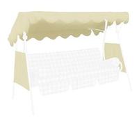 Angerer Toit pour balancelle 200 x 120 cm Qualite Swingtex, Ivoire - (balancelle Non-Incluse)