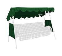 Angerer Toit pour balancelle 200 x 120 cm, Qualite PE, Vert - (balancelle Non-Incluse)