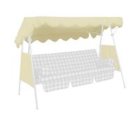 Angerer Toit pour balancelle 200 x 120 cm Qualite Swingtex, Ivoire - (balancelle Non-Incluse)