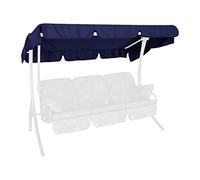 Angerer Toit pour balancelle 210 x 145 cm Qualité Swingtex, Couleur Bleu - (balancelle Non-Incluse)